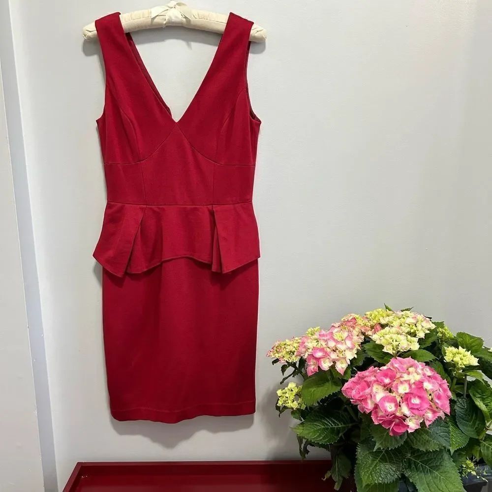 Trina Turk Rich Red Dress